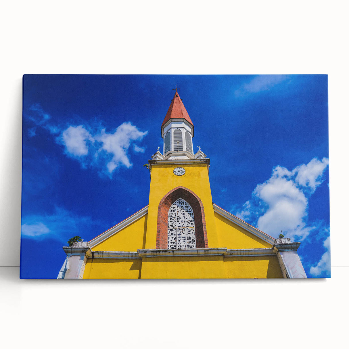 Black and white large art print of Tahiti scenery on stretched canvas, ideal for kitchen wall art or bedroom.