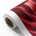 Art Deco poster of Antelope Canyon in Arizona featuring warm earth tones on rolled canvas, ideal for nursery wall art.
