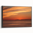 Black and white landscape art of Catalina, California on framed canvas, ideal for bedroom wall decor.