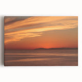 Black and white stretched canvas of Catalina scenery, ideal for kitchen wall art.