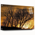 Acrylic print of a large abstract depiction of Vail, Colorado in muted earth tones, ideal for dining room decor.