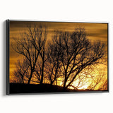 Black and white landscape art painting of Vail, Colorado, on framed canvas, ideal for bedroom wall decor.