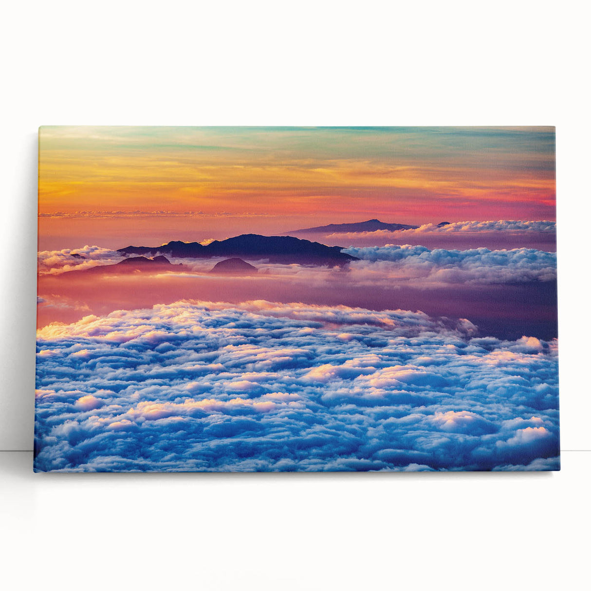 Black and white photo of Maui scenery on stretched canvas, ideal for kitchen wall art or bedroom ambiance.