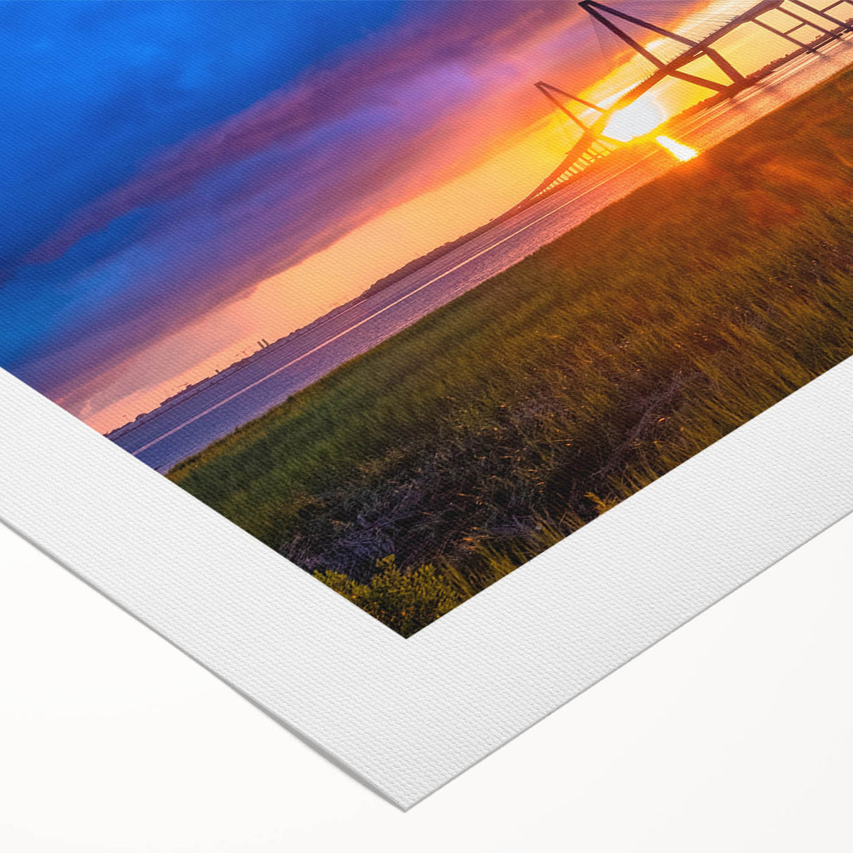 Art deco poster of Charleston scenery in muted pastel shades on rolled canvas, ideal for dining room wall art.