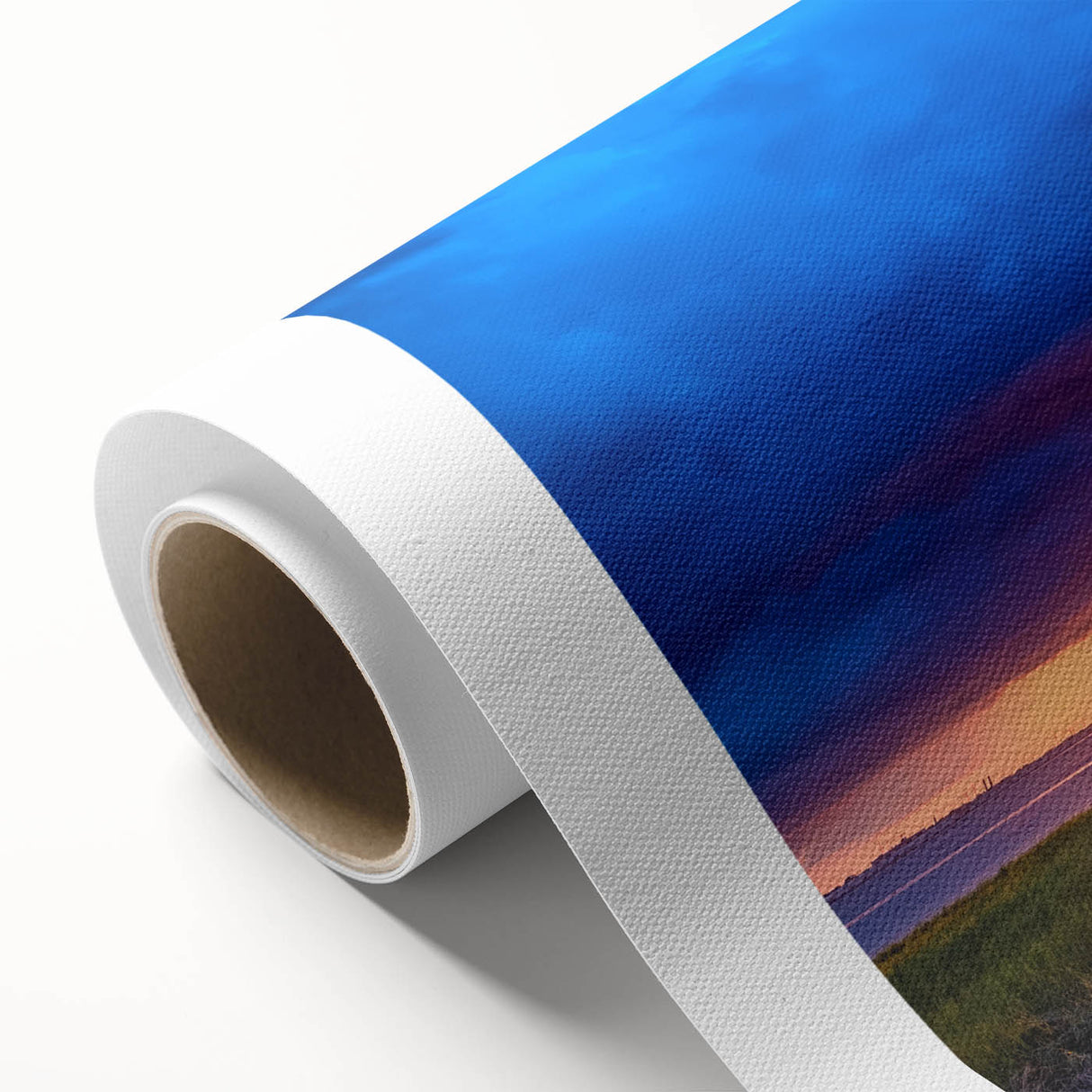 Art deco poster of Charleston scenery in pastel shades on rolled canvas, ideal for nursery wall art.