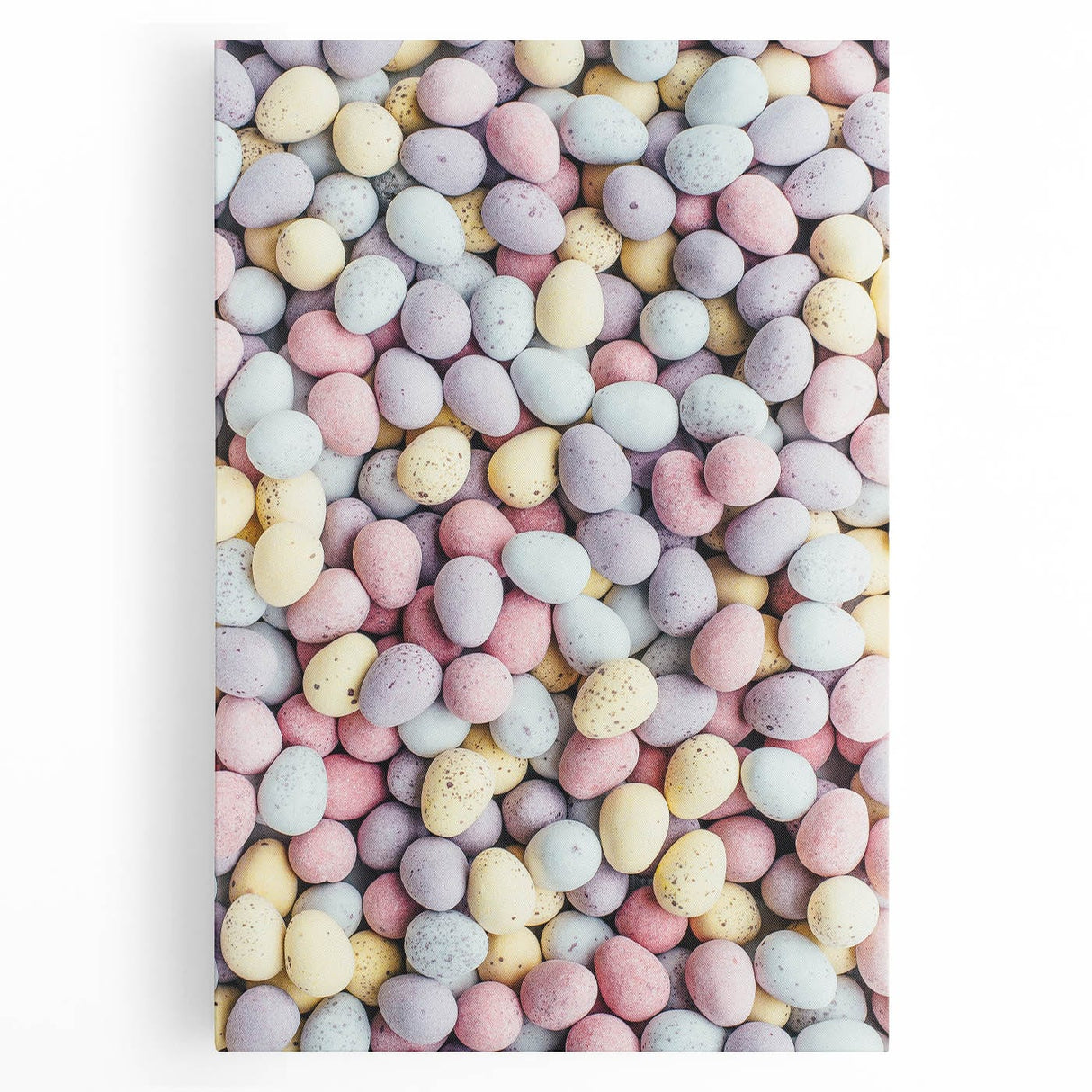 Black and white abstract floral design on stretched canvas, ideal for kitchen wall art.