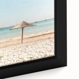 Extra large black wall art featuring colorful, textured abstract design on a framed canvas, ideal for living room decor.