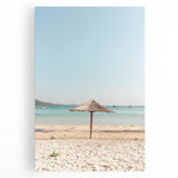 Large black and white abstract canvas, ideal for kitchen wall art with a minimalist design.