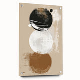 Minimalist Geometric Wall Art - Abstract Dining Room Canvas Print