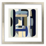 Contemporary Abstract Canvas – Structured Geometric Balance