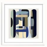 Contemporary Abstract Canvas – Structured Geometric Balance