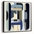 Contemporary Abstract Canvas – Structured Geometric Balance