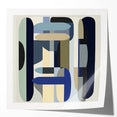 Contemporary Abstract Canvas – Structured Geometric Balance