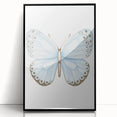 Watercolor Butterfly Print - Personalized Kids Art for Nursery