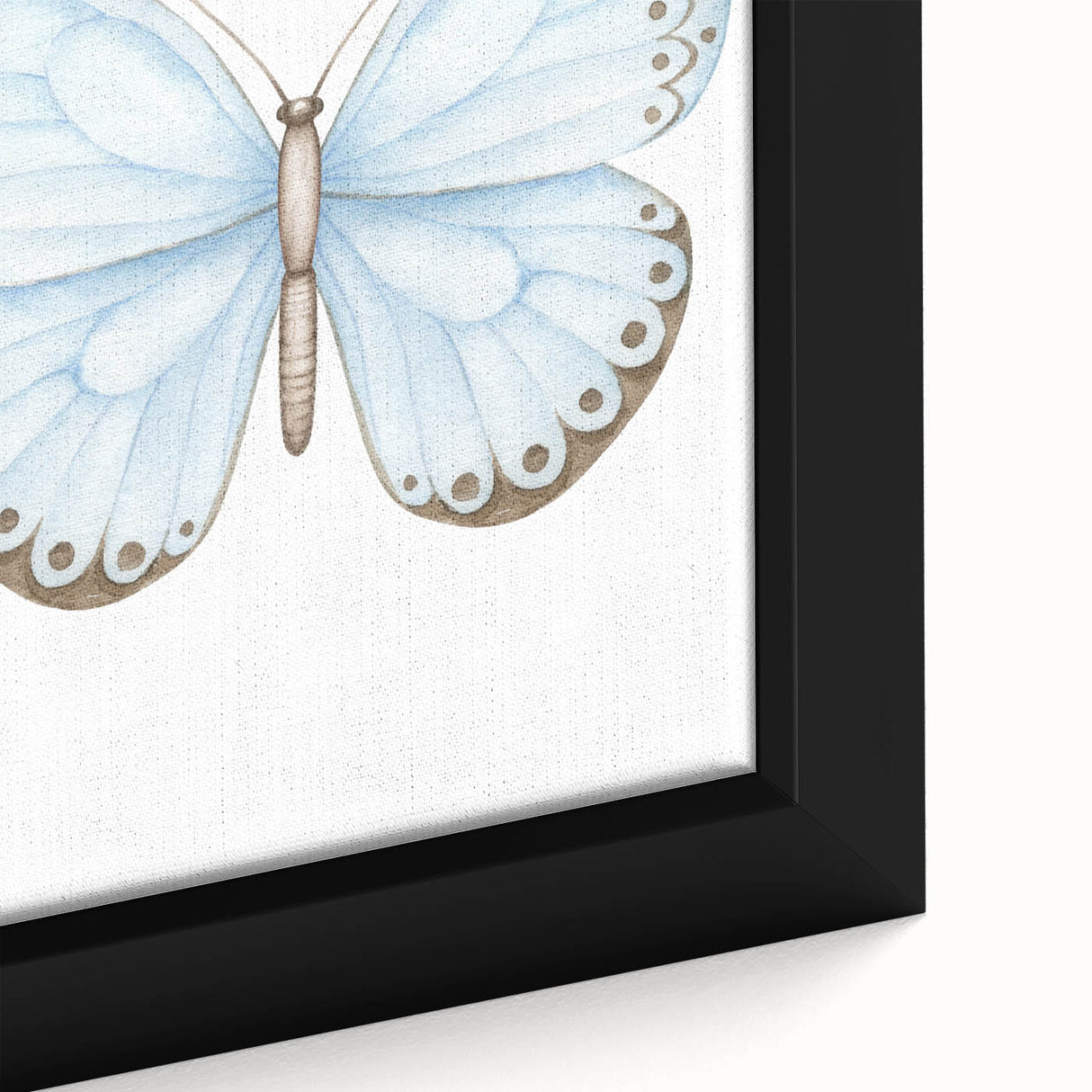 Watercolor Butterfly Print - Personalized Kids Art for Nursery