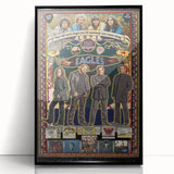 Eagles 1971-2001 Concert Poster - Vintage Rock Music Art