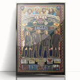 Eagles 1971-2001 Concert Poster - Vintage Rock Music Art
