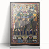 Eagles 1971-2001 Concert Poster - Vintage Rock Music Art