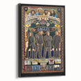 Eagles 1971-2001 Concert Poster - Vintage Rock Music Art