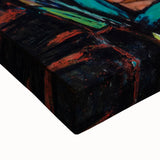 Modern Abstract Landscape Art - Bold Rocky Terrain Composition