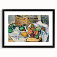 Modern Wall Art: A Table Corner by Paul Cézanne for Stylish Homes