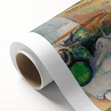 Modern Wall Art: A Table Corner by Paul Cézanne for Stylish Homes