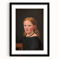 Classic Romantic Paintings - Emilie Eckersberg Portrait Canvas Art