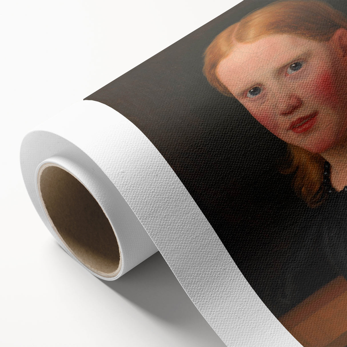 Classic Romantic Paintings - Emilie Eckersberg Portrait Canvas Art