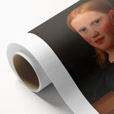 Classic Romantic Paintings - Emilie Eckersberg Portrait Canvas Art