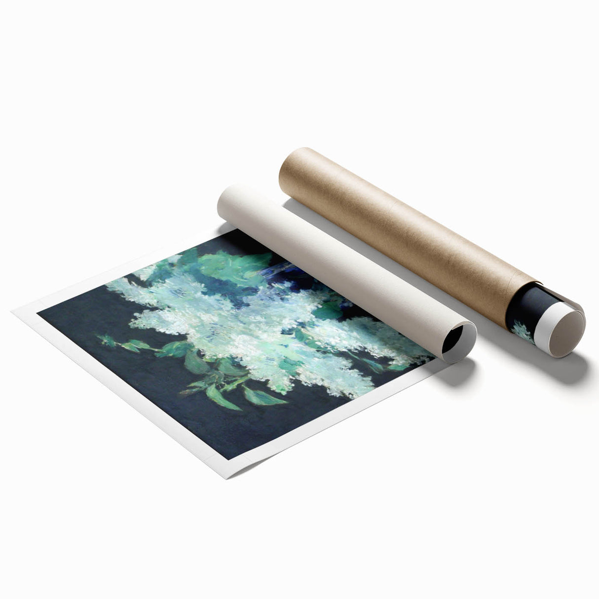 Impressionism Wall Art - Elegant Floral Still Life - Flower Vase Print