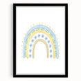 Boho Rainbow Print - Children's Wall Decor for Playroom