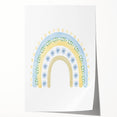 Boho Rainbow Print - Children's Wall Decor for Playroom