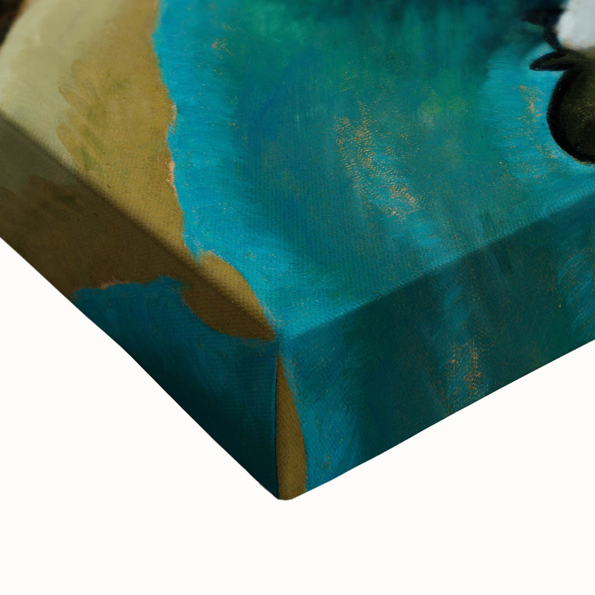 Modern Wall Art - Abstract Barnyard Fantasy - Contemporary Art Print