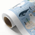 Kids Wall Art Prints - Arctic Animal Nursery Wall Art for Boys