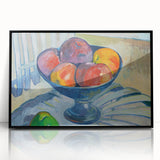 Modern Wall Art: Fruit Dish on Garden Chair by Paul Gauguin