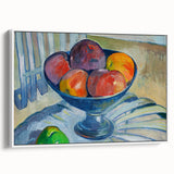 Modern Wall Art: Fruit Dish on Garden Chair by Paul Gauguin