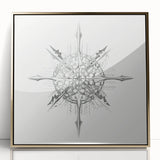 Modern Wall Art – Intricate Vintage Marine Life Illustration