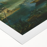 Impressionist Landscape - Fishing by Edouard Manet Print