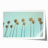 Extra large rolled canvas depicting vibrant summer floral art, ideal for dining room wall decor.