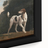 Classic Romantic Paintings - Foxhound Landscape Canvas Art