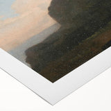 Classic Romantic Paintings - Foxhound Landscape Canvas Art