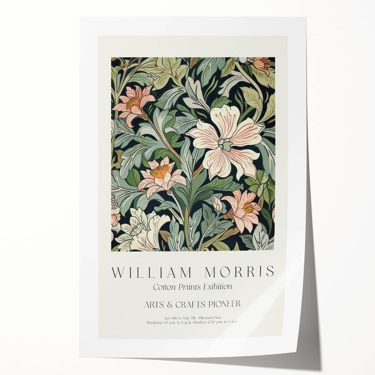 Elegant Botanical Living Room Wall Art – Classic Canvas Print