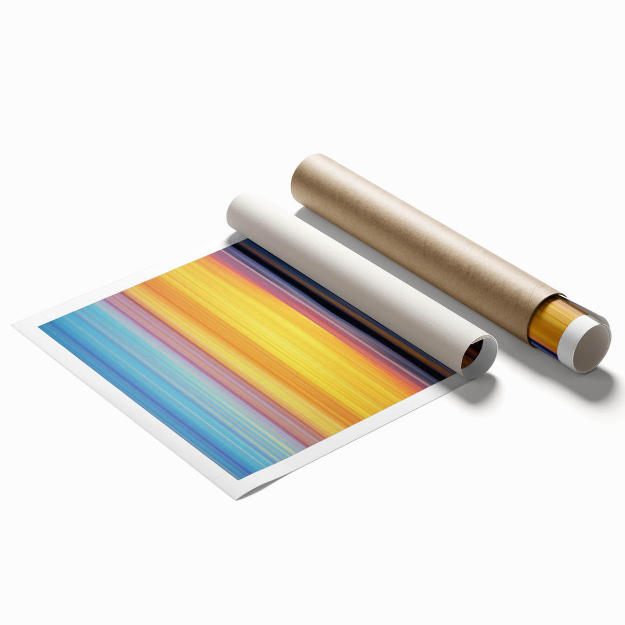 Surfer at Sunset Office Wall Art – Vibrant Modern Office Décor