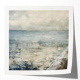 Vibrant abstract landscape wall art print showcasing vivid colors and dynamic patterns, perfect for modern home decor, displayed in a glossy finish.