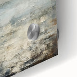 Abstract landscape wall art featuring vibrant colors and intricate textures, printed on acrylic glass for a modern aesthetic, perfect for enhancing home decor.