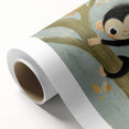 Children’s Room Decor - Playful Monkey Jungle Wall Art for Boys