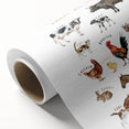 Farm Animals Kids Educational Wall Art - Learning Poster for Classrooms