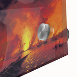 Famous Romantic Era Art - The Battle of Sinop Canvas Print