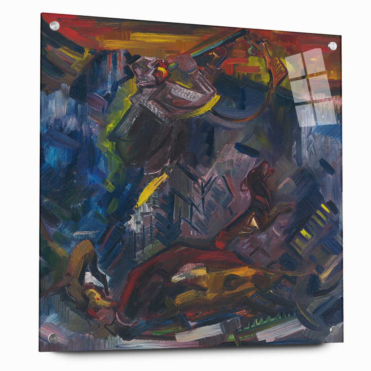 Expressionism Wall Art - Hunter with Prey by Arnold Peter Weisz