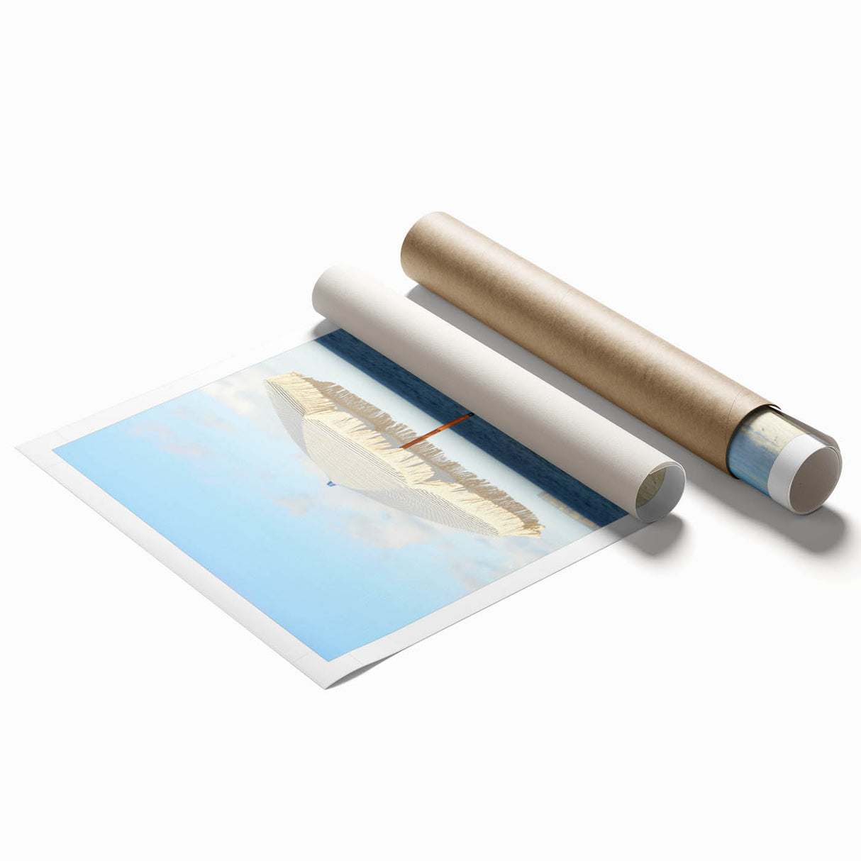 Extra large rolled print featuring a summer floral art in vibrant colors, ideal for classy bathroom wall art.